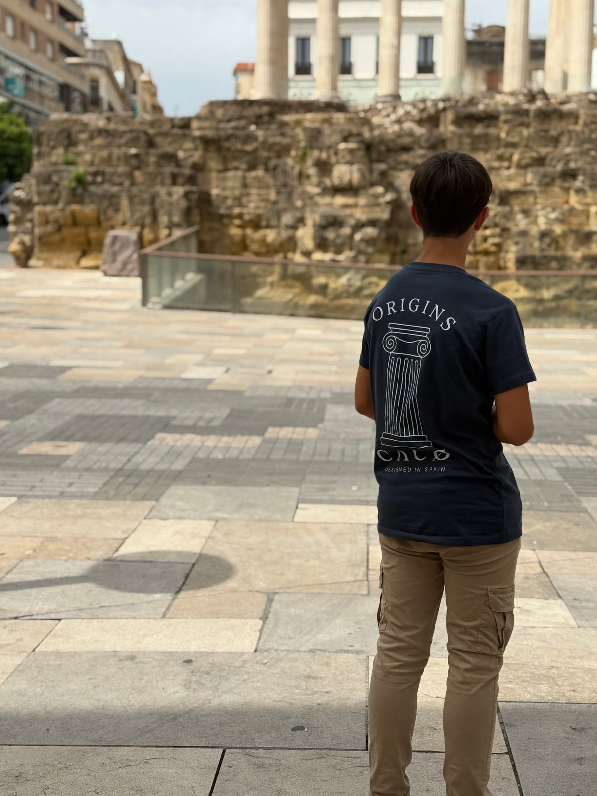 Camiseta algodón CACO COLUMN-ORIGINS