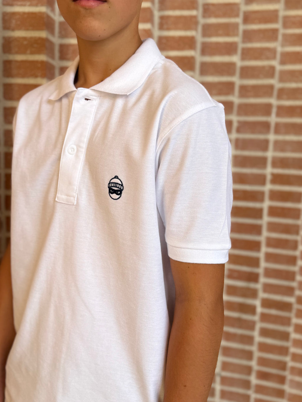 Polo algodón CACO blanco